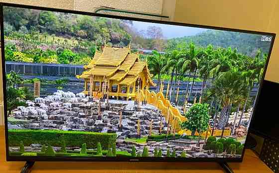 Безрамковий 4К ГОЛОСОВИЙ телевізор Samsung SmartTV 45' Wi-Fi IPTV Київ