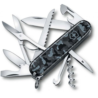 Ніж Victorinox Huntsman Camo Blue (1.3713.942) Вінниця - фото 1