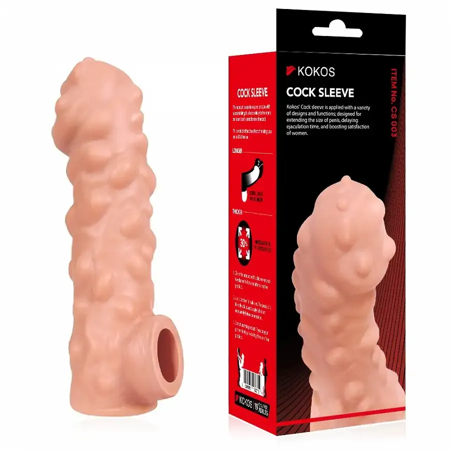 Насадка на член Kokos Cock Sleeve CS 003 L Львів - фото 1