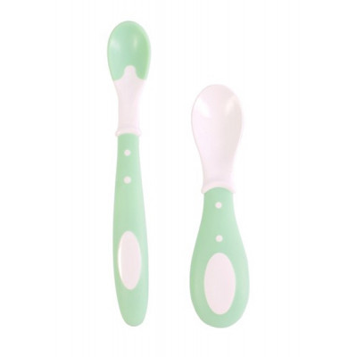 Набор детской посуды Baby Team ложек 2 шт (6106_мятный) Винница - изображение 1
