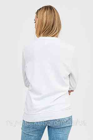 Світшот базовий утеплений Ray Basic жіночий білий (U0301W-White) XXL Київ