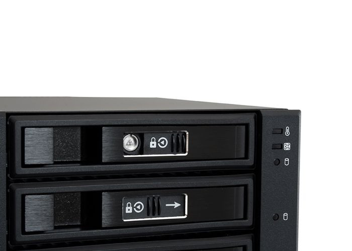 Бекплейн Chieftec CBP-3141SAS 3x5.25" -> 4x3.5" HDDs Hot-Swap Aluminium Винница - изображение 6