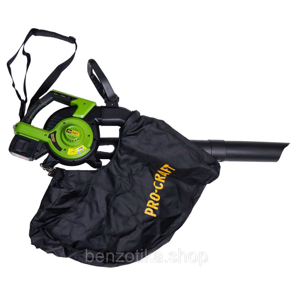 Акумуляторний пилосос-повітродувка Procraft VB20 (без акб та зп) Киев - изображение 4