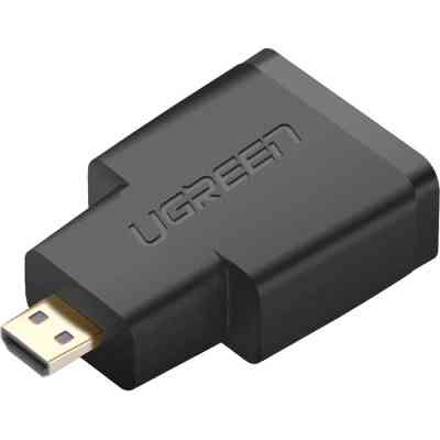 Перехідник Micro HDMI M to HDMI F black Ugreen (20106) Вінниця