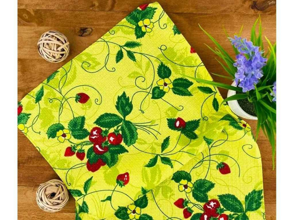 Рушник 55*36 вафельний Суниця ТМ ПЛАТКИ-ОПТ Київ - фото 1