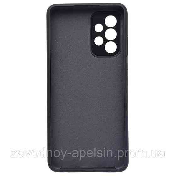 Samsung A33 A336 Чехол силиконовый Защита камеры (черный) Одесса