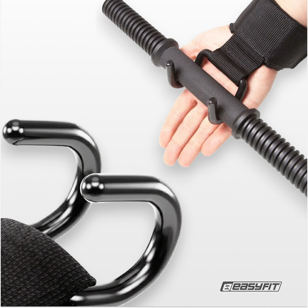 Гаки для турніка та тяги EasyFit PowerHooks (пара) Коломыя - изображение 5
