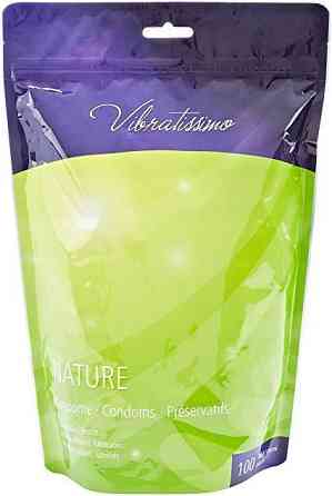 Презервативи - Vibratissimo Nature, 100 шт. Sex Aura Київ
