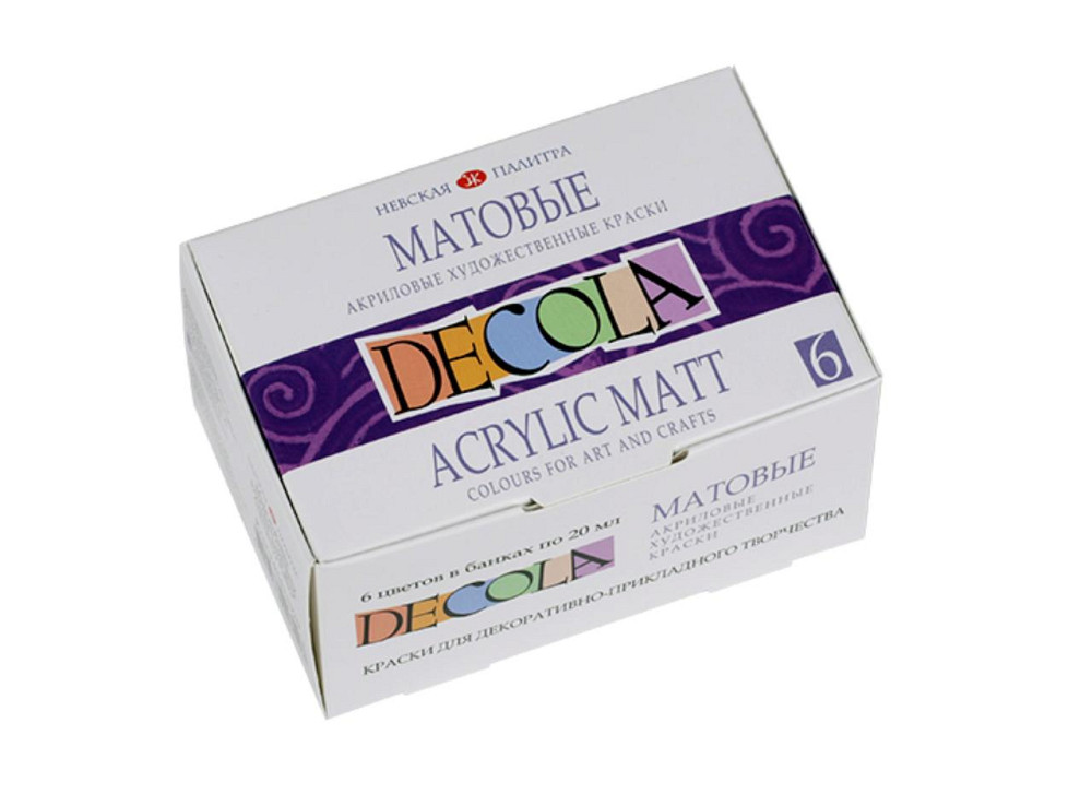 Набір фарб акрілових"Професійна" 352264 6кол., 20мл. матовий, шт Київ - фото 1