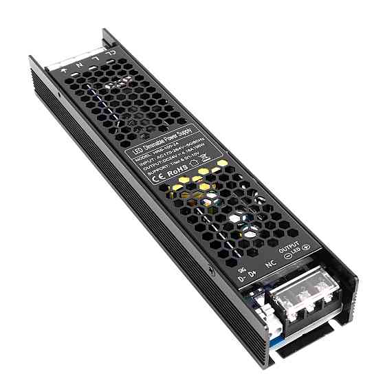 Димований блок живлення DIM IP20 24V 100W TRIAC 0/1-10V (HRS-100-24) Коломия