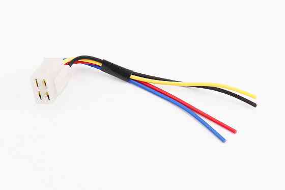 Роз'єм 4 контакту "мама" + 4 дроти (для реле-регуляторів) Київ