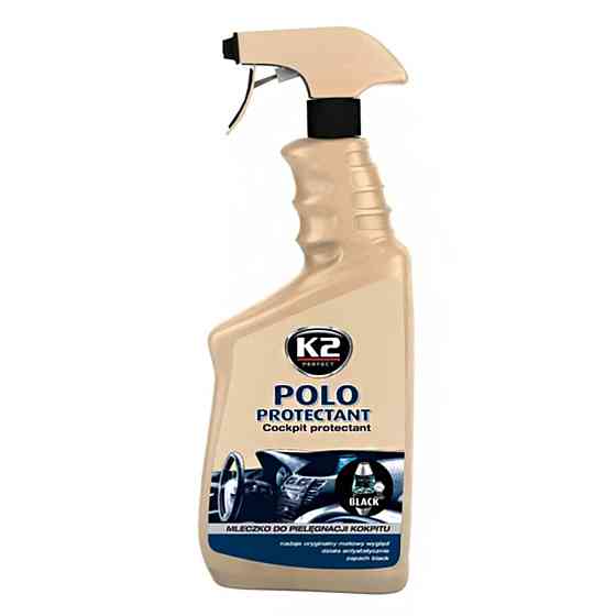Поліроль для пластику K2 Polo Protectant чорний 750мл Київ