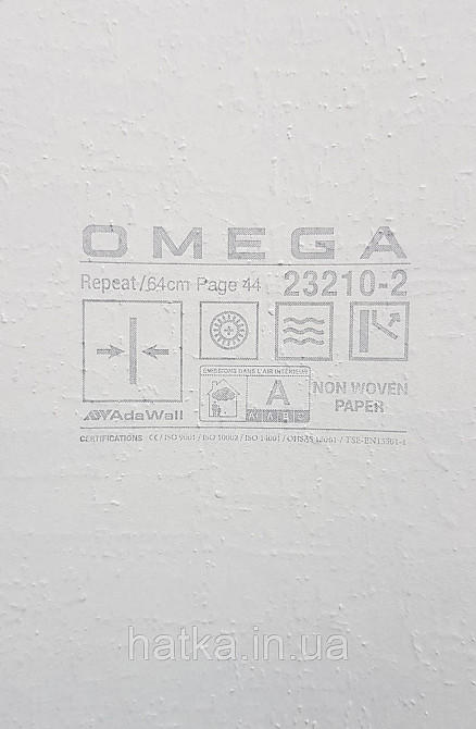 Шпалери вінілові на флізеліні AdaWall Omega1.06х10 під штукатурку коркова корка дерева бежеві глянець 23210-2 Київ - фото 3
