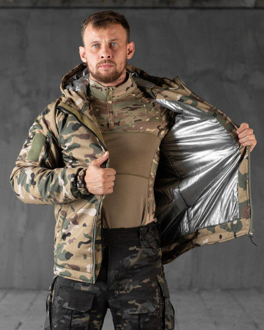 Куртка бушлат standard мультикам підкладка Омні з тепловідбивачем XXL Одеса - фото 1