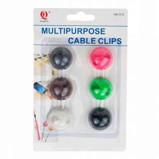 Держатель проводов на вашем столе 6шт. Винница