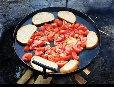 Мангал сковорода з диска, борони для пікніка смаження мангал 80 Київ - фото 1