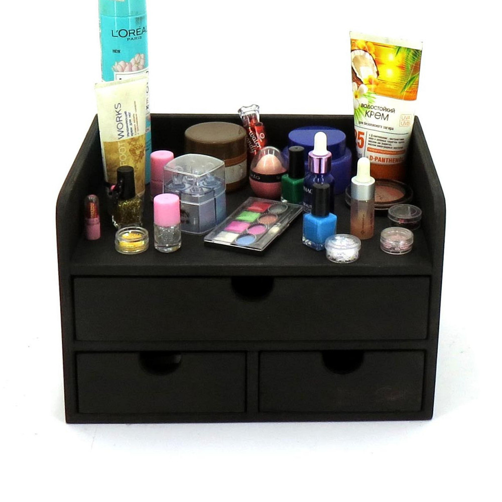 Органайзер для косметики "Шарлотта" венге Миколаїв - фото 8