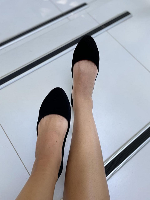 SEE SEVEN Балетки жіночі SEE SEVEN 17 чорні (весна-осінь, замша натуральна) (3840) лише 37р.38р Коломыя - изображение 10