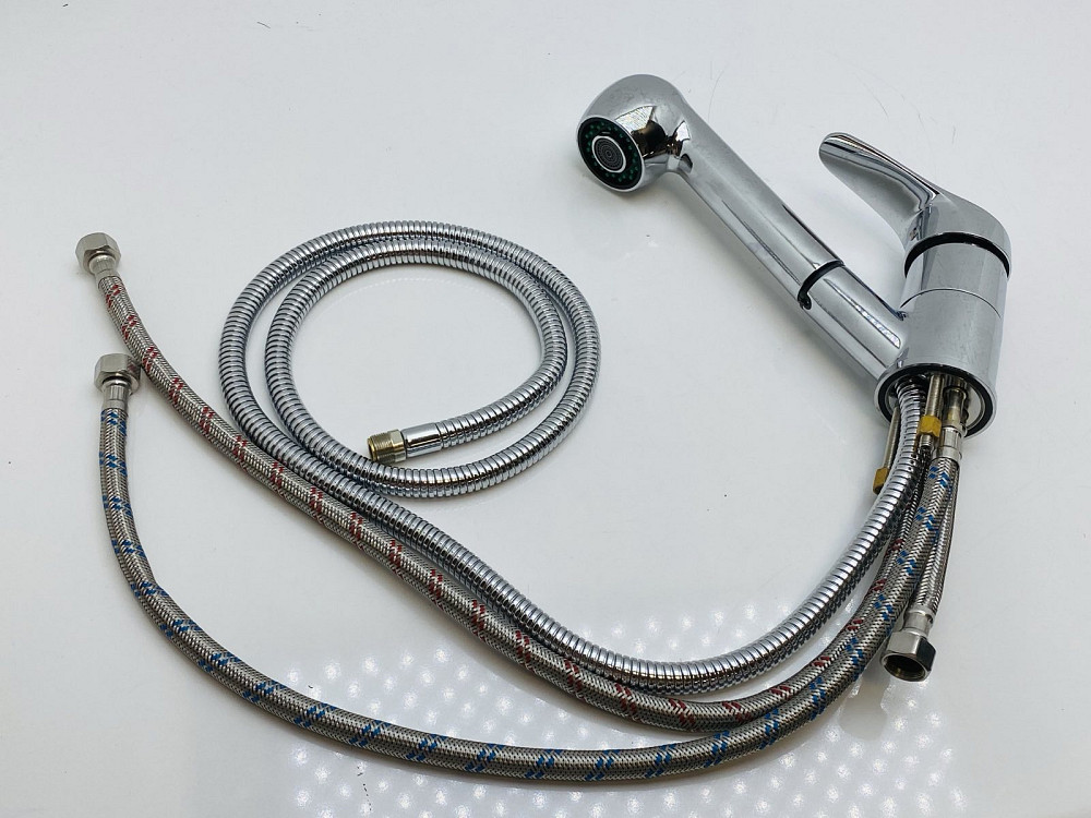 Змішувач із висувним шлангом 16037 Луцк - изображение 2