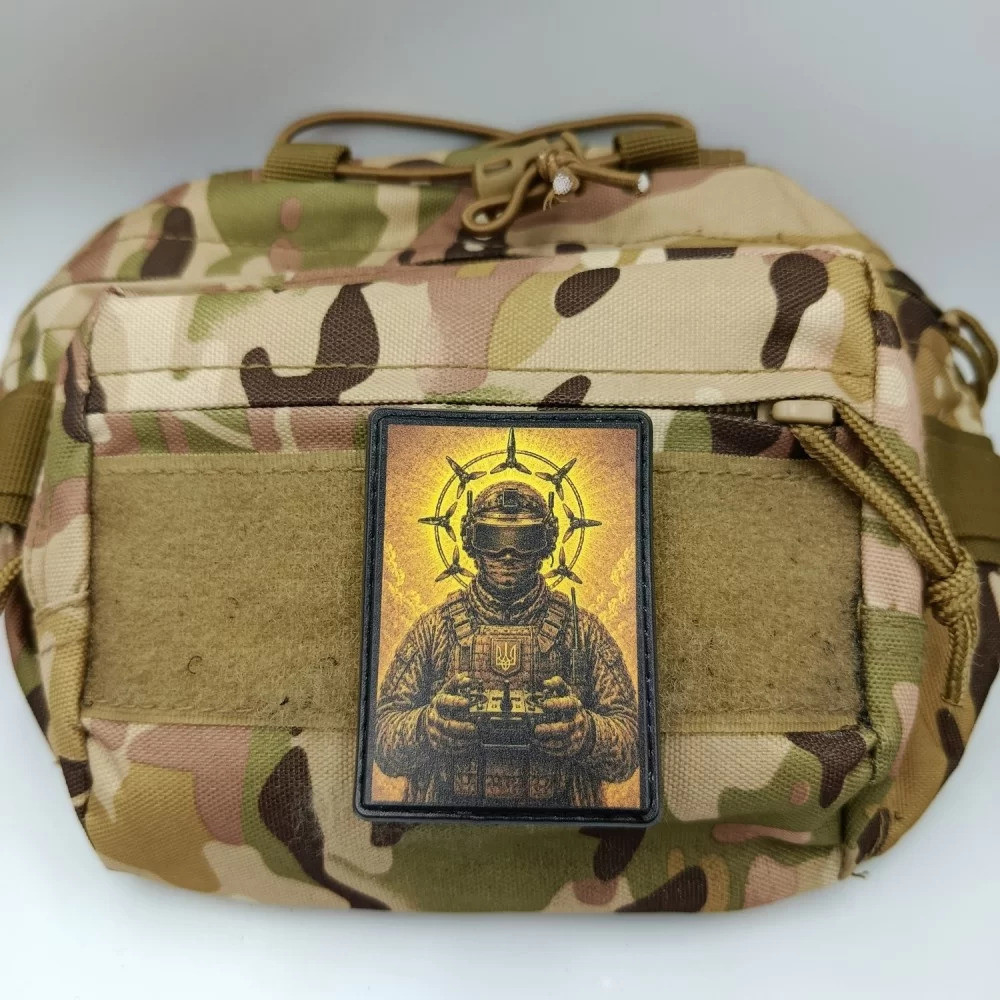 Патч / шеврон Українські святі воїни Запоріжжя - фото 2