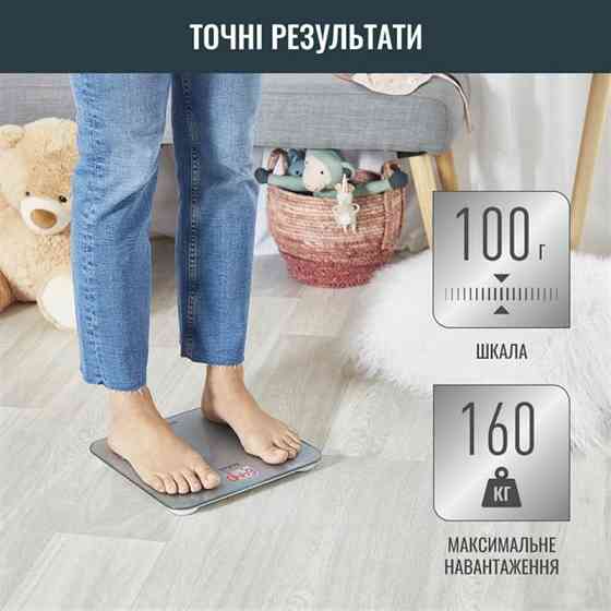 Ваги підлогові Tefal Goodvibes Life BM9600S1 ( Сріблястий ) Харків