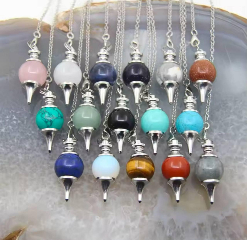 Кулон маятник з натурального опалу,підвіска для балансування чакр з опалу, маятник для діагностики т Київ - фото 5