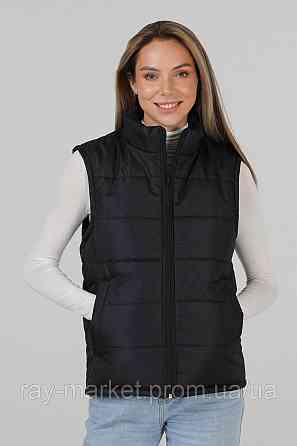 Жилет стьобаний Ray Basic жіночий утеплений чорний (U0601W-Black) XXL Київ
