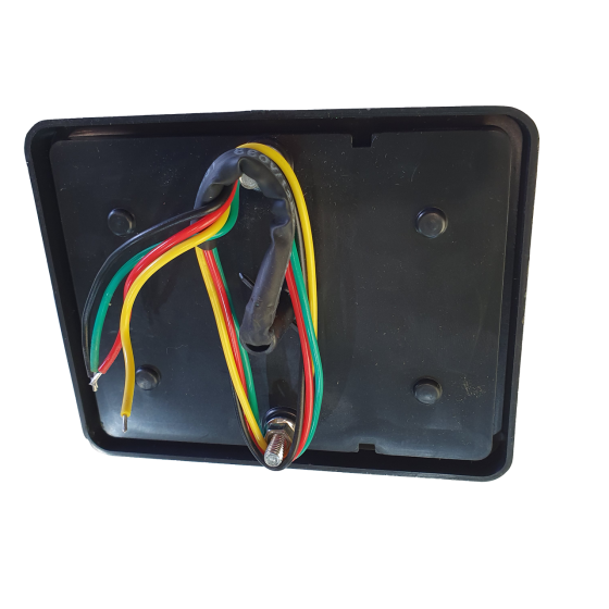 Ліхтар LED задній універсальний 120 х 95 х 22; 12/24/30V; 12 led діодів; + 20 см дріт Мукачево