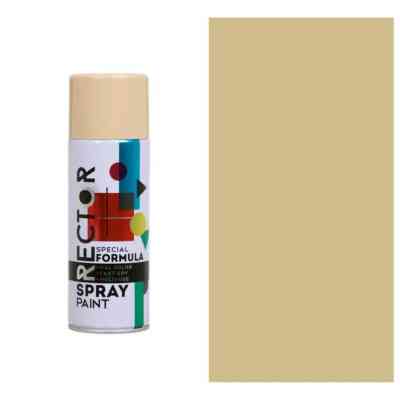 Аерозольна фарба для автомобіля RECTOR універсальна 1001 бежев. гл., в аер. упаковці 400 мл (000013225) Вінниця