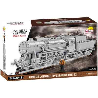 Конструктор Cobi Локомотив Kriegslokomotive Class 52 1:35, 2476 деталей (COBI-6281) Винница
