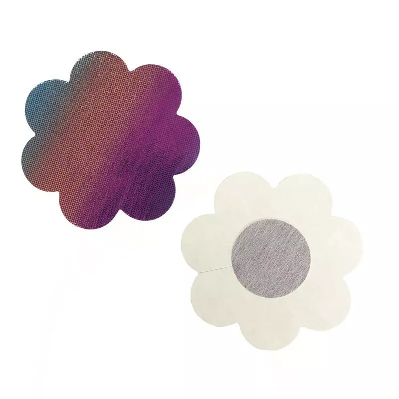 Наклейки на груди Ромашки 75 мм різнобарвний Київ - фото 2