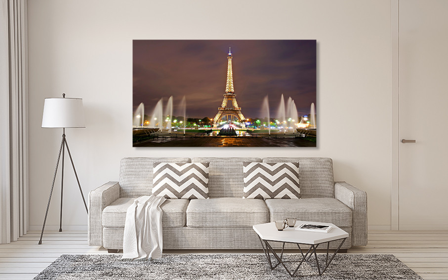 Картина холст в гостиную / спальню  Париж    MLP_113 70x140 см Киев - изображение 2