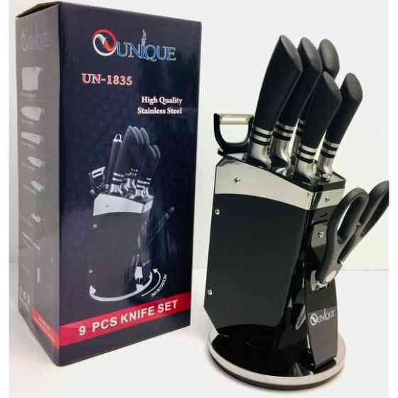 Кухонний ніж з нержавіючої сталі металевий UNIQUE, Кухонні ножі для нарізання, Якісні ножі для дому XI-11 Івано-Франківськ