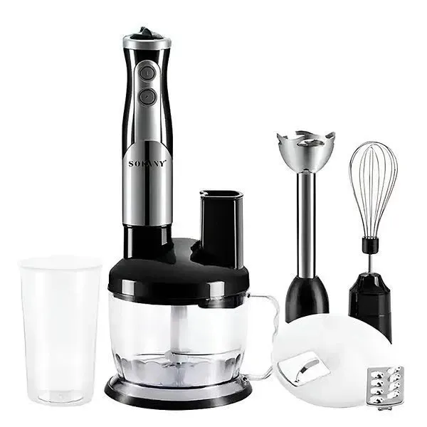 Многофункциональный ручной блендер Sokany 5011-8 8в1, 700 Вт, 2 скорости, с насадками Одесса - изображение 2