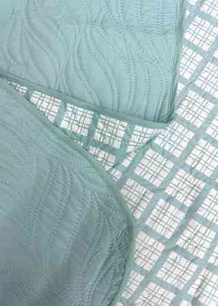 Покривало Decorator Bianca 215х240 см блакитний з білим (85-203) Київ