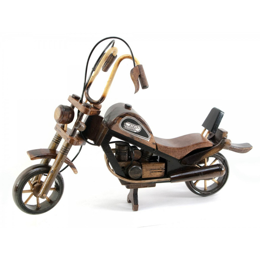 Статуетка дерев'яна Байк Харлей Девідсон Київ - фото 1