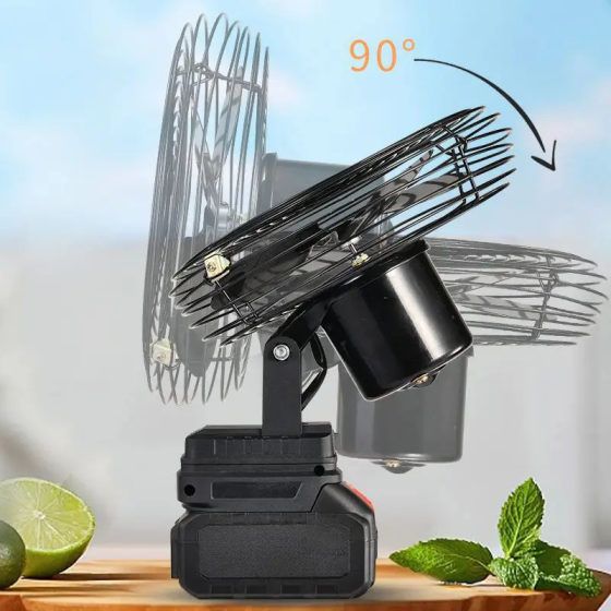 Вентилятор бездротовий VAP-8 8" (2 акумулятори) 21V з автообігом Вінниця