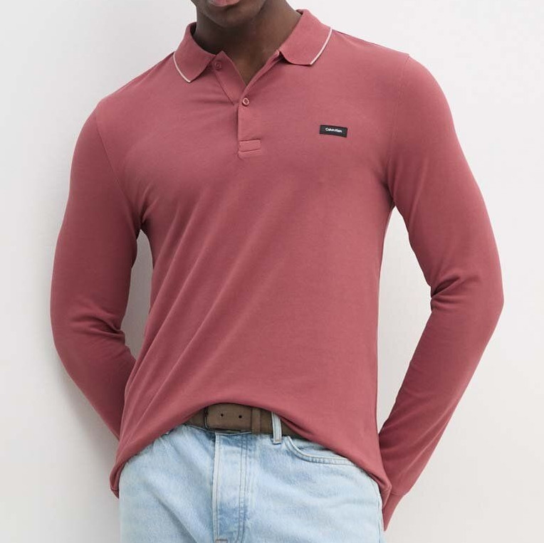 Мужской трикотажный лонгслив Calvin Klein (размер M) Винница - изображение 2