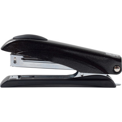 Степлер Buromax МЕТАЛІК №10,12 аркушів 110x25x45мм, чорний (BM.4150-01) Вінниця - фото 1