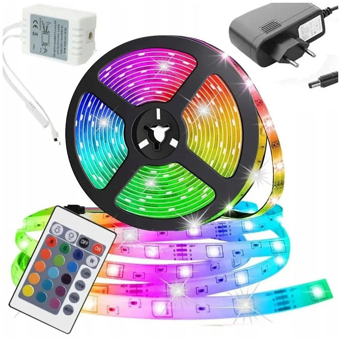 Rgb лента smd 5050, Светодиодная лента внутренняя Светодиодная для подсветки гаража KN-94 Львов - изображение 5