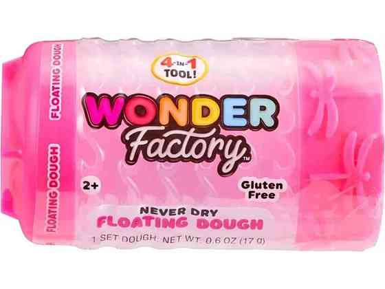 Масса для лепки Плавуча не заживляет, Мир фантазий, ассорти 544937 ТМ WONDER FACTORY Киев