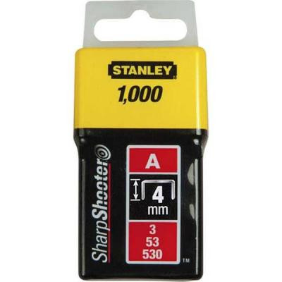 Скобы Stanley Light Duty тип а, 4мм, 1000шт (1-TRA202T) Винница - изображение 1