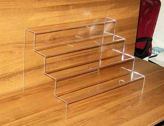 Горка EKOSTAR четырехярусная 500х300х300 акрил 3мм Киев