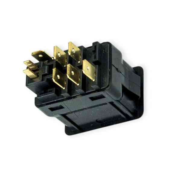 Кнопка вентилятора печки ПАЗ 3205, Валдай (8 контактов) (клавиша) Мукачево