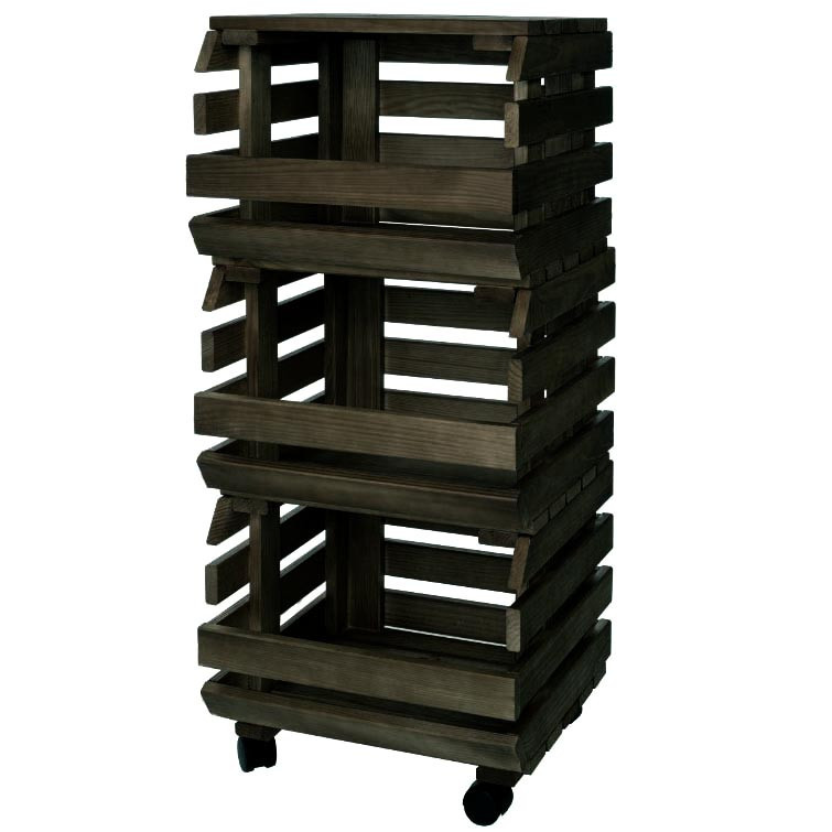 Стелаж для овочів і фруктів "Лордего" мокко Миколаїв - фото 1