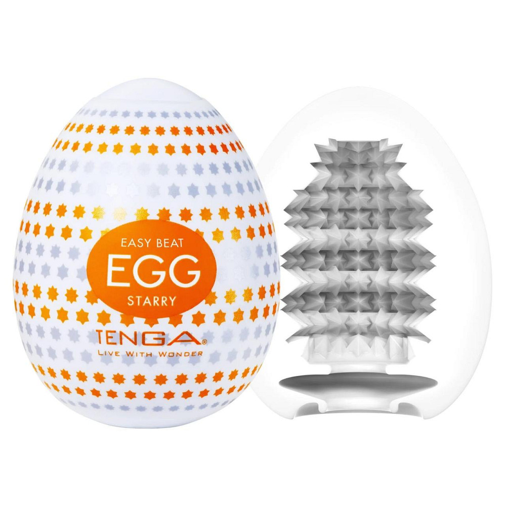 Набір мастурбаторів-яєць Tenga Egg Standard 3 Pack 1 (Wavy, Starry, Cubic) Sex Aura Київ - фото 3