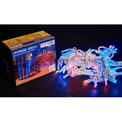 Гірлянда Delux ICICLE flash 108LED 2 х 1 м мульти / білий IP44 EN (90012949) Вінниця
