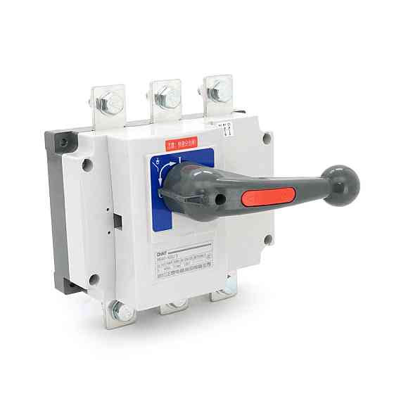 Ручний вимикач/роз'єднувач/рубильник CHINT NH40-400/3P, 380V, 400A, стандартна рукоятка Київ