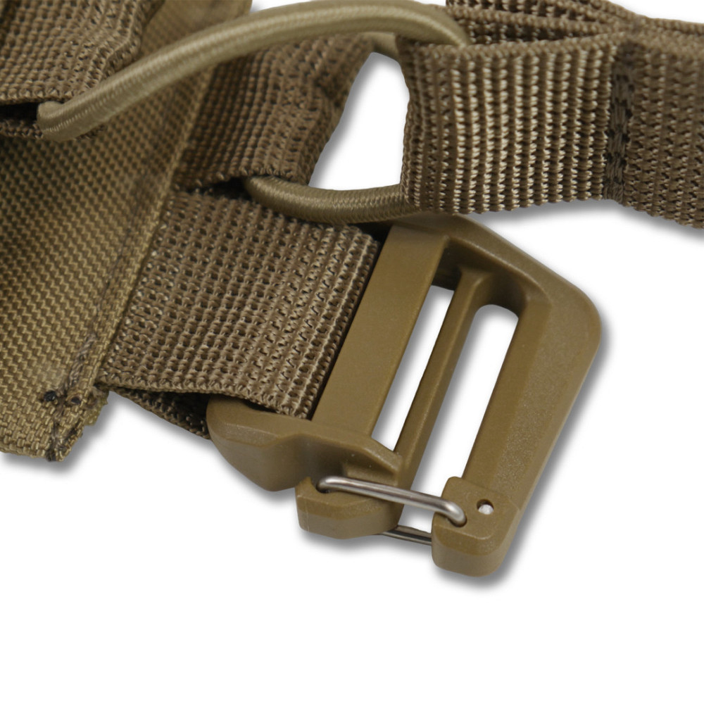 Зʼємна передня панель до плитоноски з підсумками під 3 магазини койот Київ - фото 6