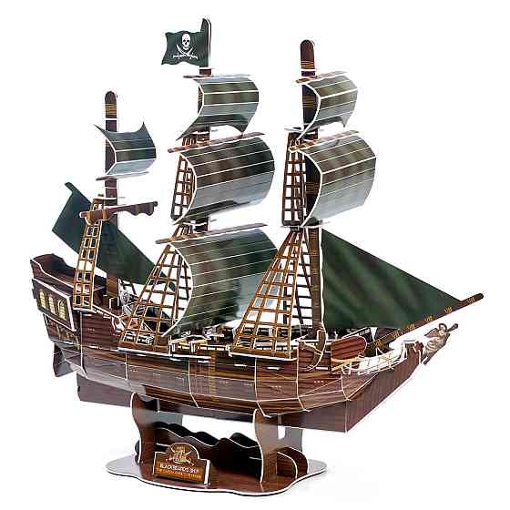 Величезні 3D пазли "THE BLACK PEARL" Тривимірний конструктор-головоломка 43.4 см * 17.2 см * 49.1 см * Кам'янець-Подільський